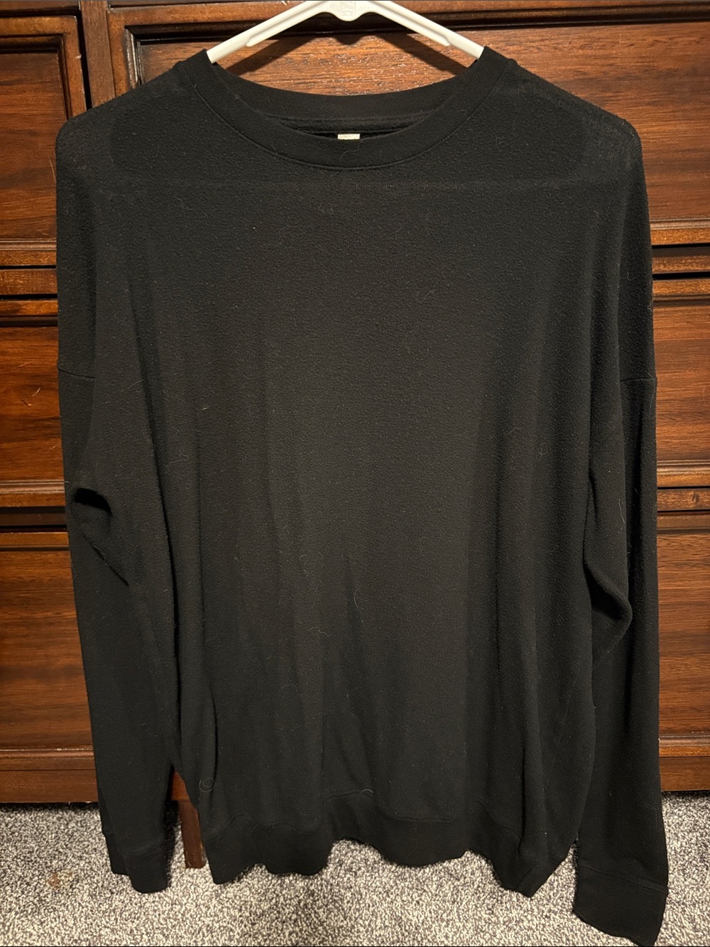 ALO Yoga Black Long Sleeve Top